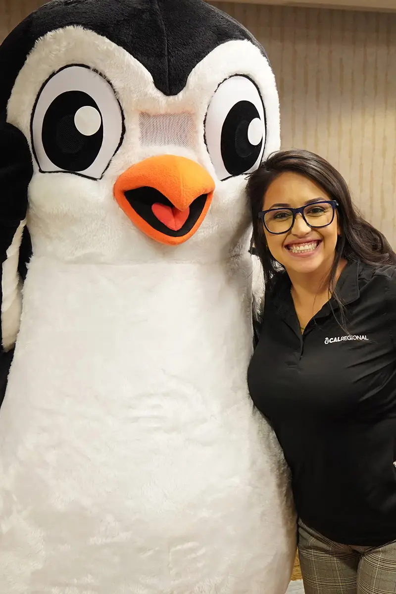 Lady and CalRegional Penguin