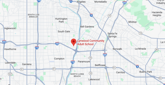Lynwood, CA Map